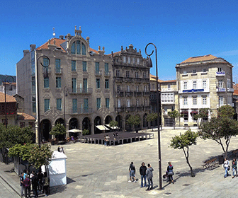 Plaza Ferreria Pontevedra