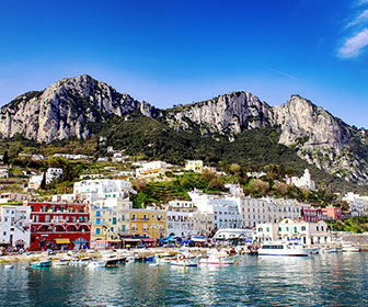 Isla de Capri en Italia