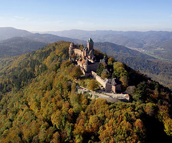 Castillo en Alsacia