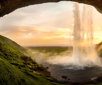 La cascada más bonita de Islandia