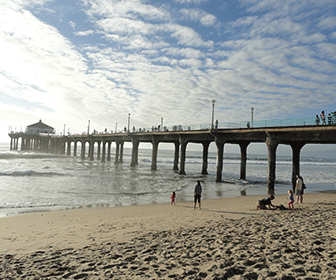 Playa del Muelle de Santa Mónica